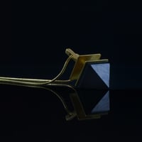 Image 3 of SHIELDING POWER necklace // Shungite pyramid stone