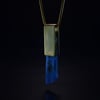 TUNING FREQUENCY necklace // Blue Kyanite crystal
