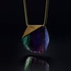 AURORA necklace // Fluorite Rainbow crystal