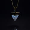INTUITION necklace // Apophyllite pyramid crystal