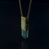 GAIA necklace // Green Kyanite crystal