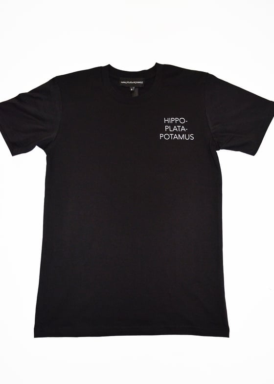 Image of Hippo-Plata-Potamus Mens Shirt (Black)