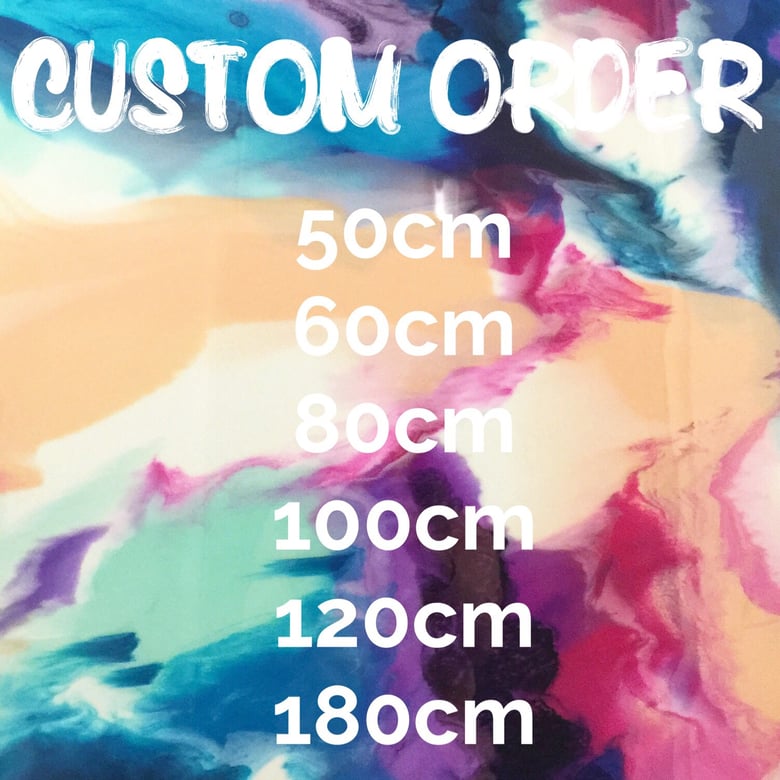 Image of Custom Order Round Resin Artwork