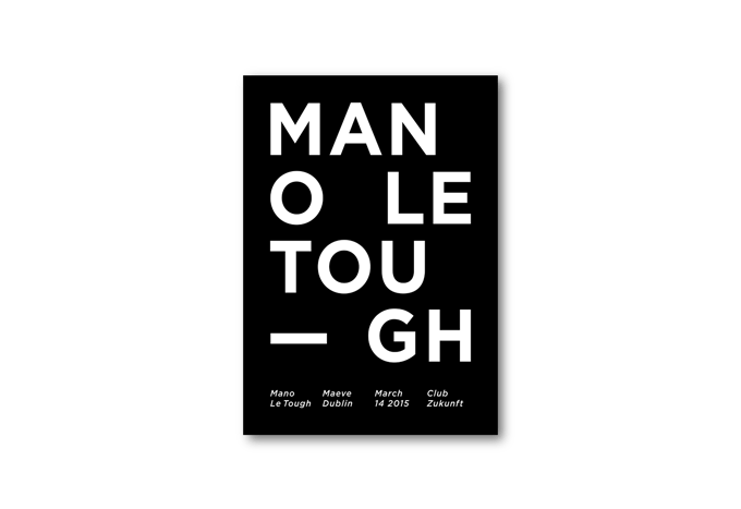Image of Poster «Mano Le Tough»
