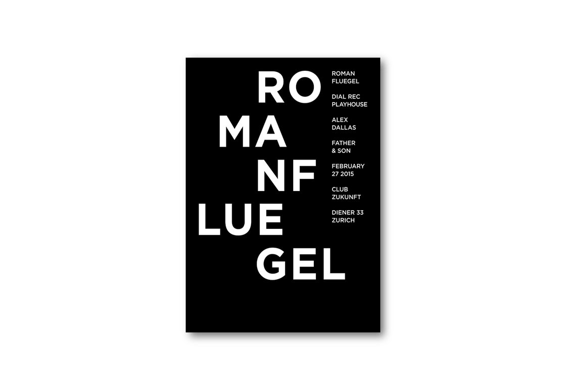 Image of Poster «Roman Flügel»