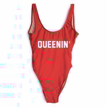 Image of QUEENING WITHOUT THE G Monokini