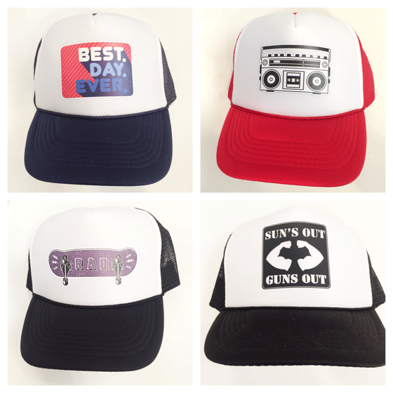 Image of youth trucker hat (4years on up)
