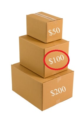 Image of $100 Box