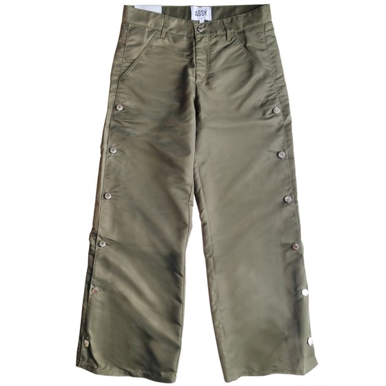 Image of BOLT Wide Leg Jeans - Khaki