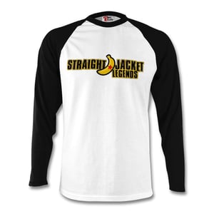 Image of SJL Long Sleeve Baseball T-Shirt Black 