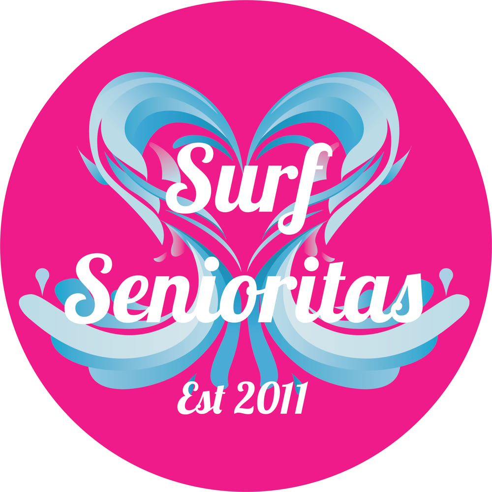 Image of Surf Senioritas Stickers x2