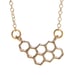 Image of Honeycomb Charm Necklace 