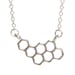 Image of Honeycomb Charm Necklace 