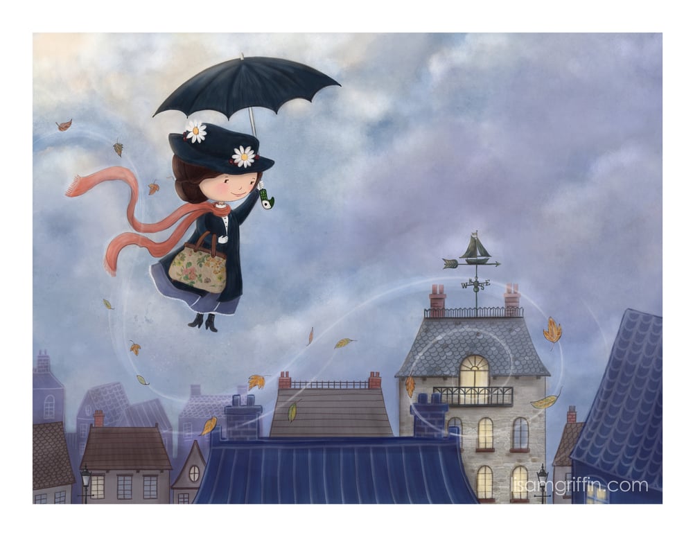 Image of MARY POPPINS - Archival Print