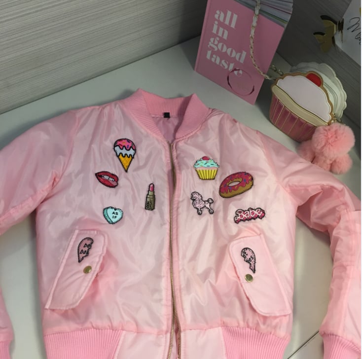 Image of Girls Just Want To Have Fun  Bomber Jacket 