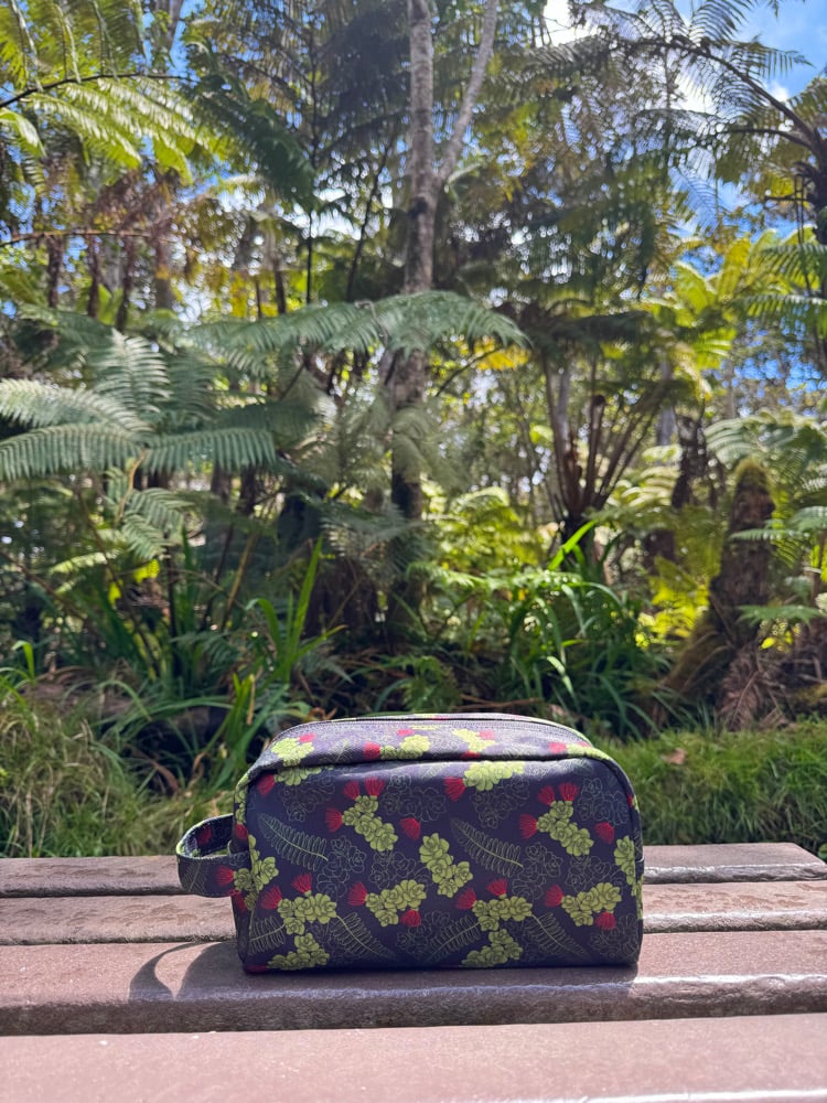 Image of FROM THE LAVA Ohia Fern Buddah Mochi Boxy Bag