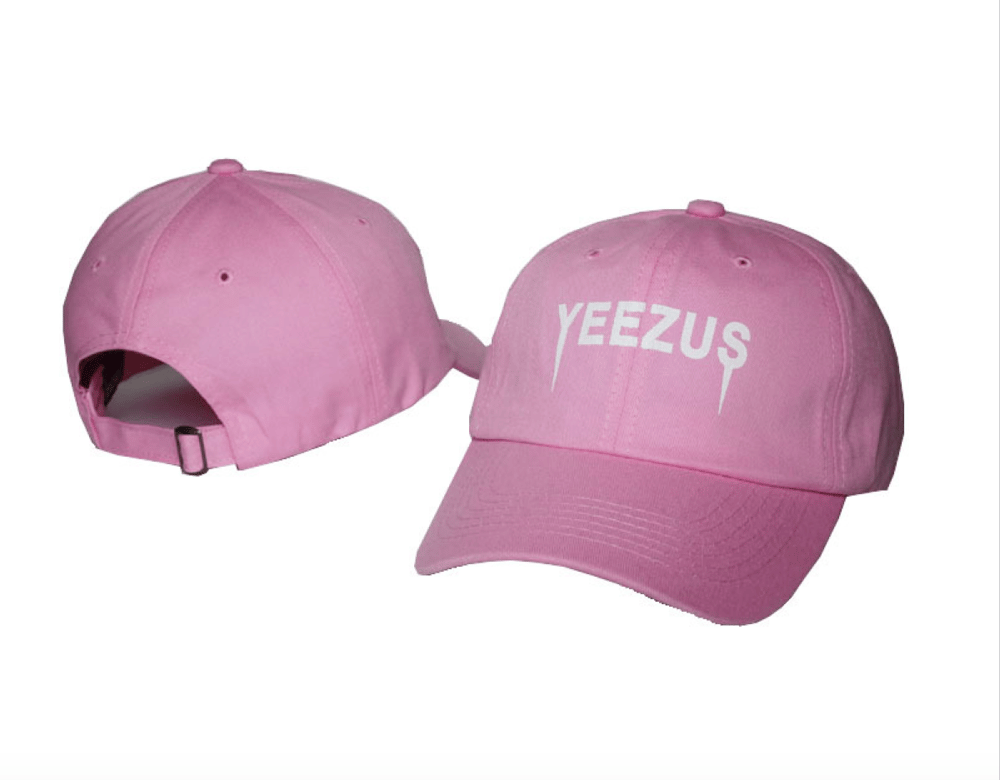 Yeezus hat pink best sale