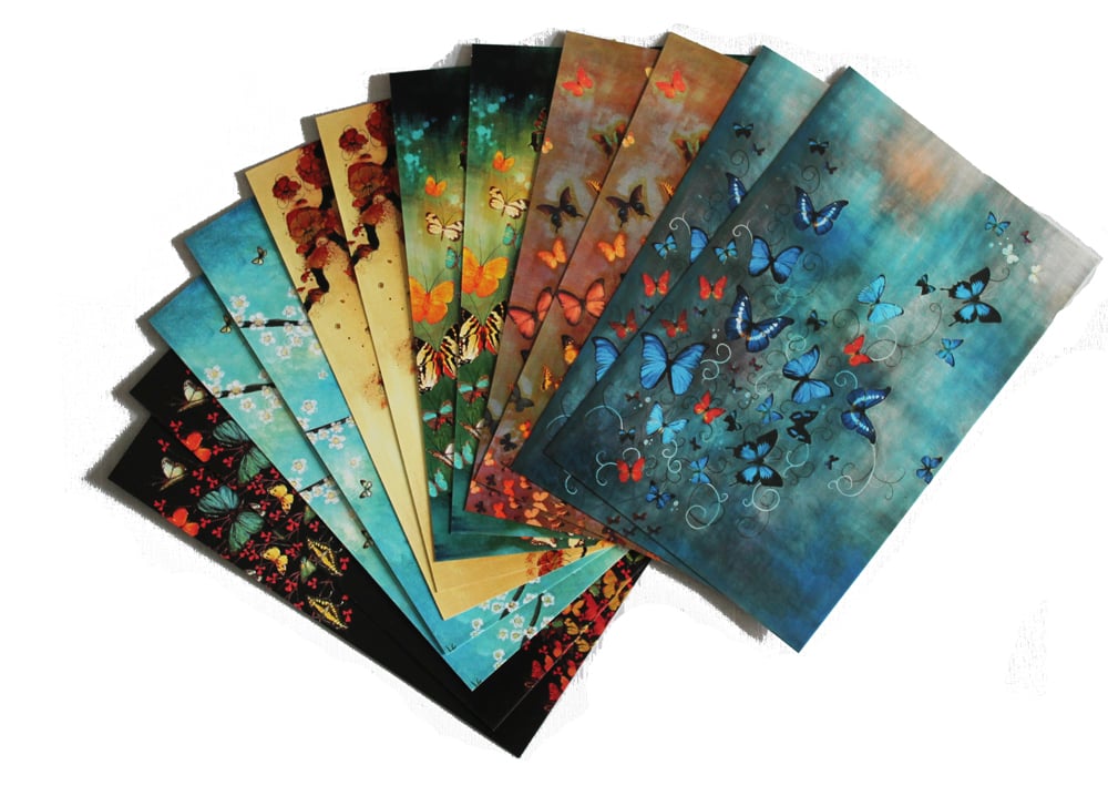Image of END OF LINE SALE: Lily Greenwood Large Postcards Set of 12 (Combo 2)