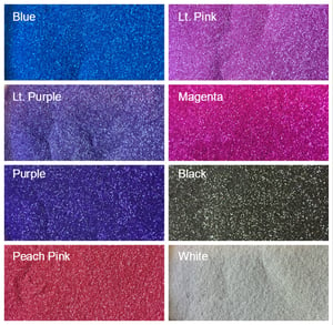 Image of Matte Hex Glitter (.008")