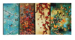 Image of END OF LINE SALE: Lily Greenwood Large Postcards Set of 8 (Combo 4) 