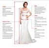 Charming White Chiffon V-neckline Prom Gowns with Beadings, Wedding Dresses, Party Dress