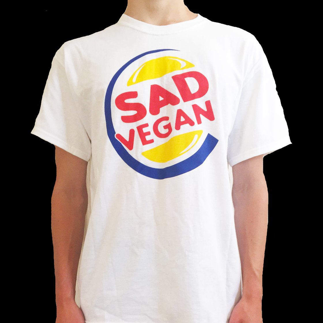 Image of Sad Vegan x Burger King Tee