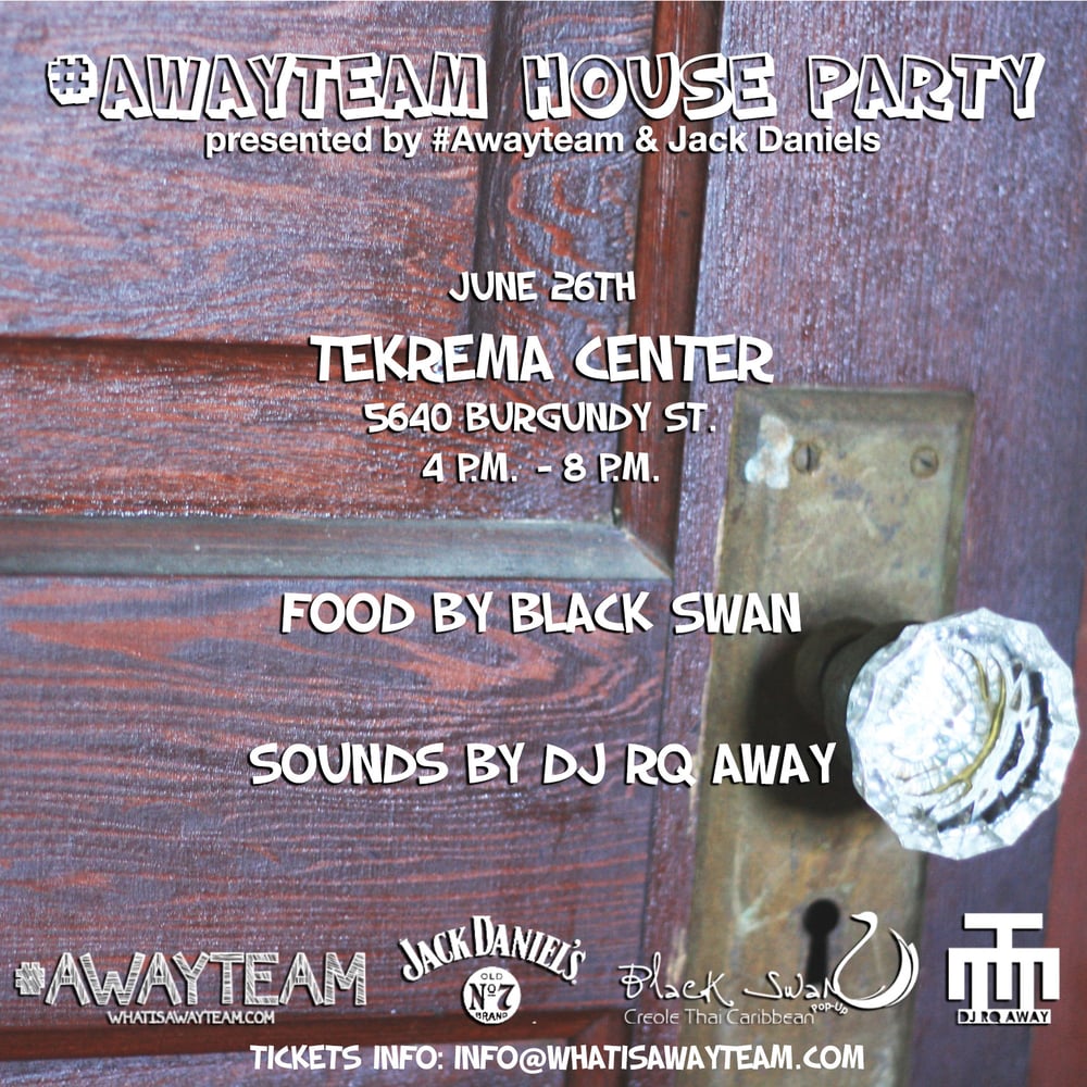 Image of #Awayteam House Party (advance tickets) 