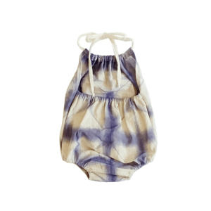 Image of Indigo Shibori Sunsuit