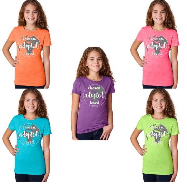 Image of Girls' Fitted Tee