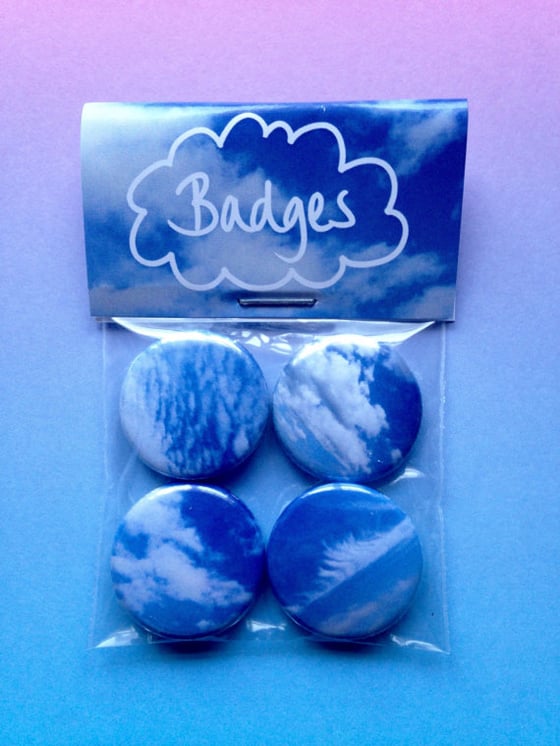 Image of Cloud Button Badges