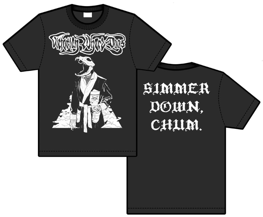 Image of "Simmer down, chum" T-shirt