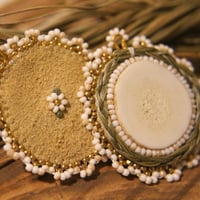 Image 2 of Antler Sweetgrass Dangles