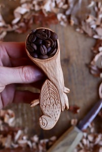 Image 5 of Owl ~ Coffee Scoop 