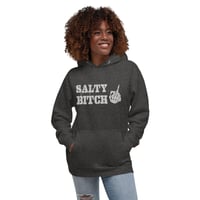Image 5 of Salty Bitch embroidered Hoodie