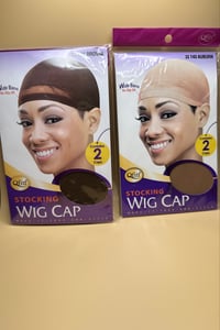 Image 1 of Wig caps ,bobby pins,Loc clips 