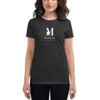 Image 5 of MamaFe White Font with FMS Logo Women's short sleeve t-shirt