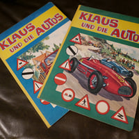 Image 2 of KLAUS und die AUTOS - 2 vintage children picture books