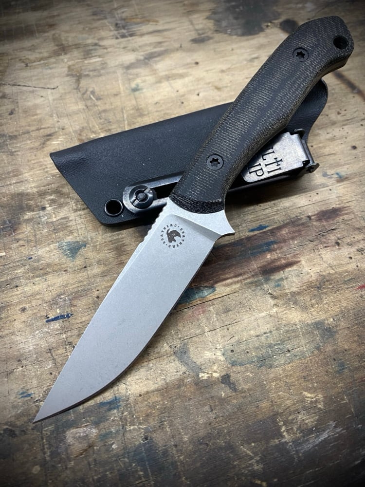 Image of Hunter 3.5 BLACK CANVAS MICARTA