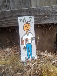 Image 1 of Pumpkin Playing Guitar 