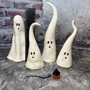 Image of Halloween Ghost Spirits with a Point