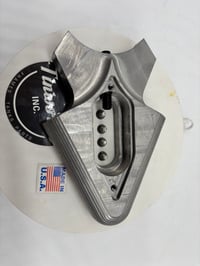 Image 3 of Tinworksinc weld on axle plates  Harley Davidson, bobber, chopper, cafe racer