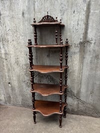 Image 1 of Mid Century Victorian 5-Tier Shelf