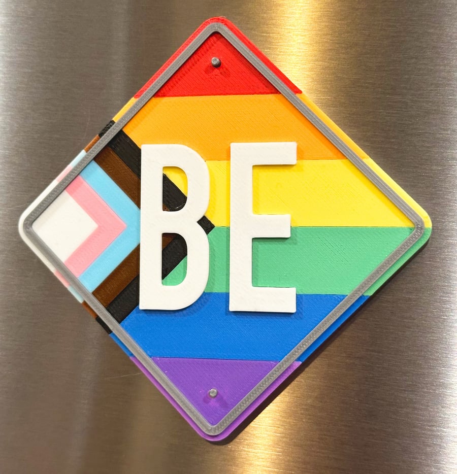 Image of BE Pride Magnet