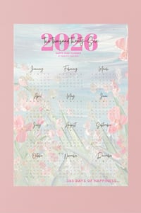 Image 1 of DIGITAL PRINTABLE VERSION- HAPPY YEAR PLANNER 2026