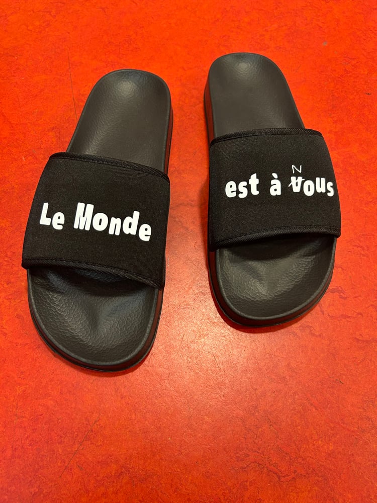Image of LE MONDE EST A NOUS / SLIDES