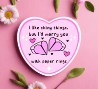 Image 3 of Paper Rings Sticker