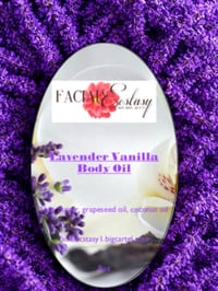 Lavender and Vanilla Body Oil 4 oz