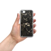 Image 5 of Cuddling Black Cats Goth Inspired Clear Case for iPhone®