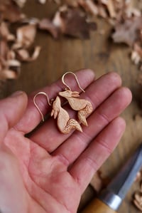 Image 5 of Fox ~ Earrings 
