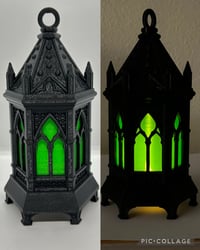 Emerald Green - Black Lantern / Nightlight